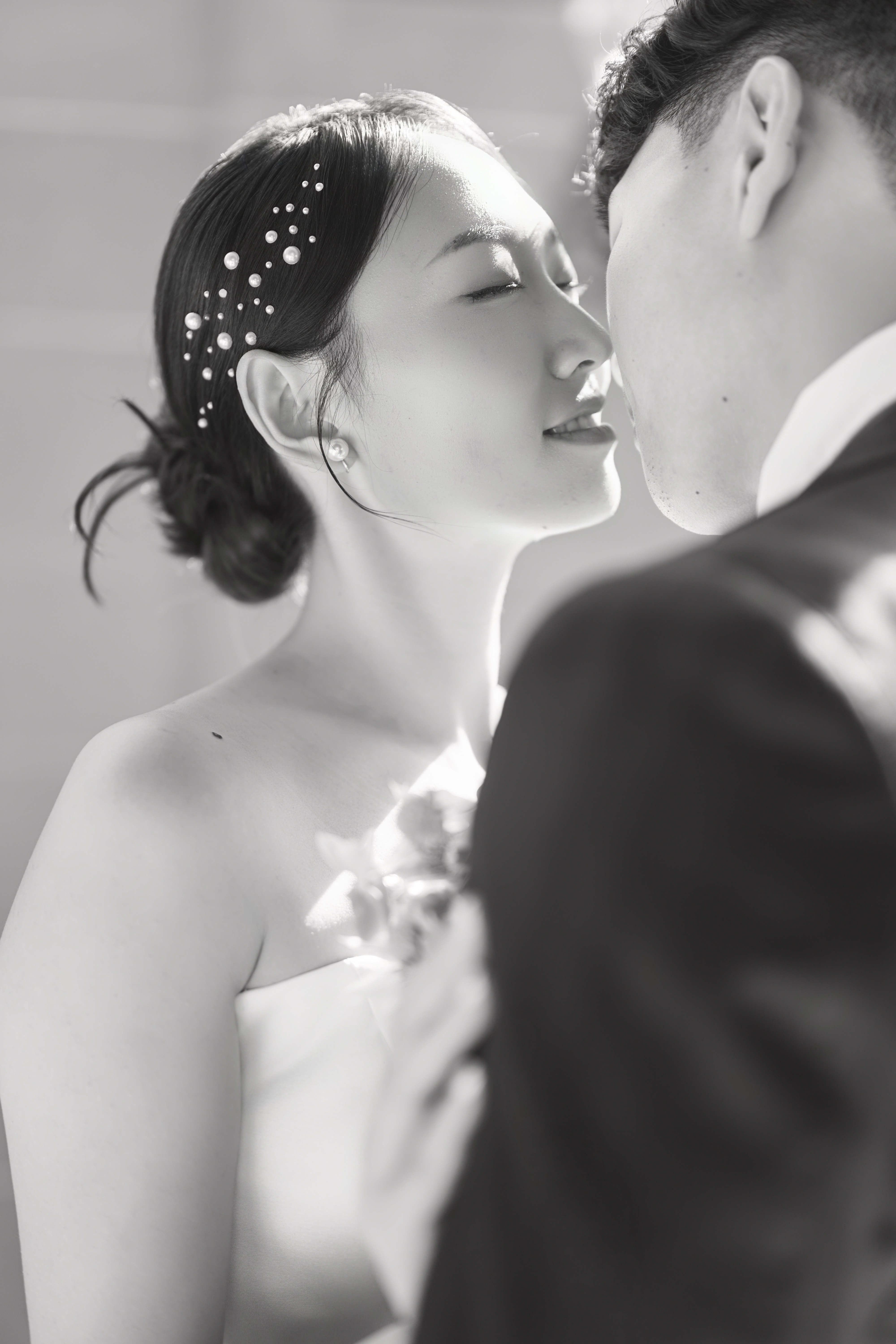 Intimate couple portrait